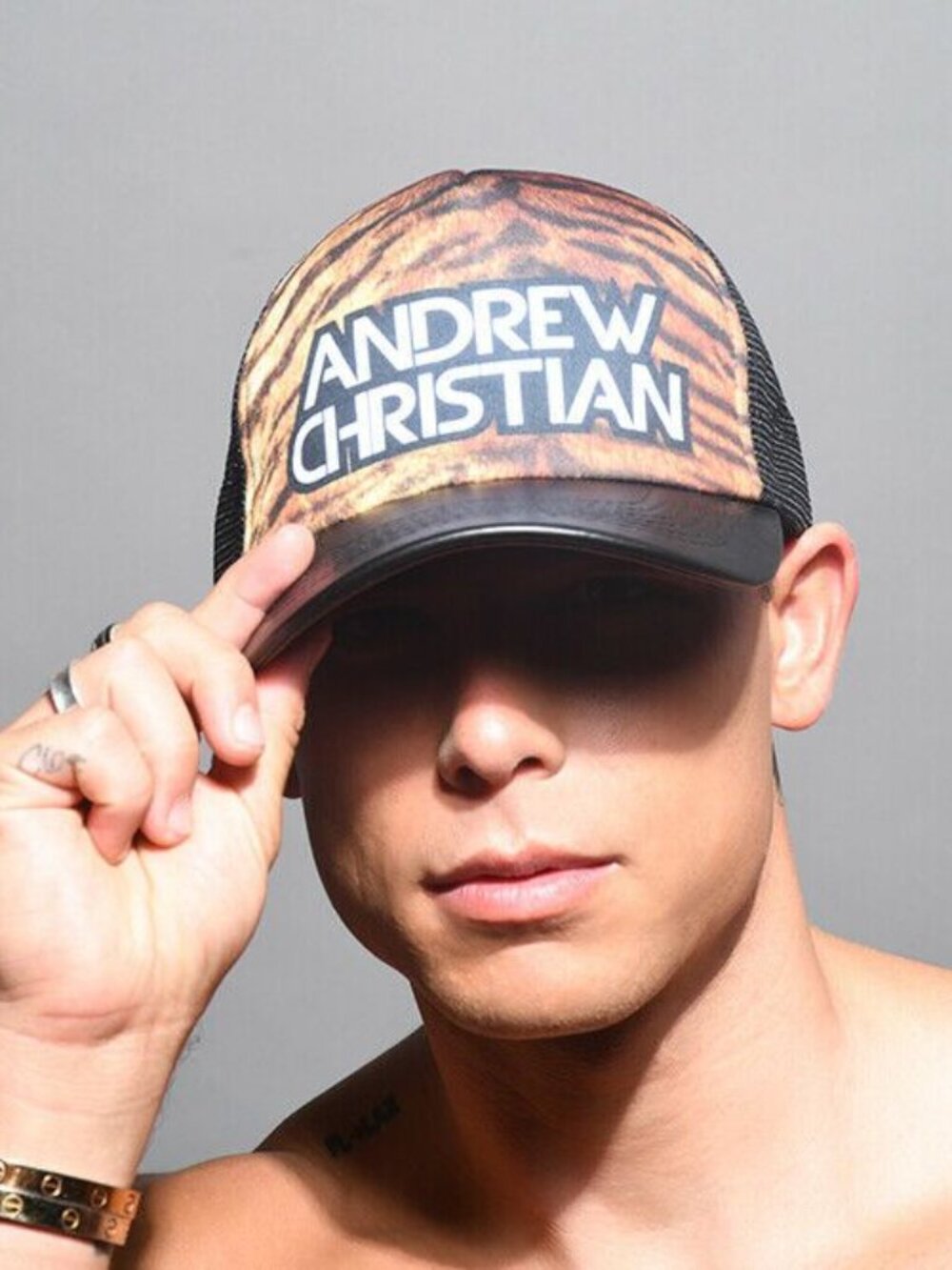 Original Andrew Christian Tiger Cap Snapback- Baseball